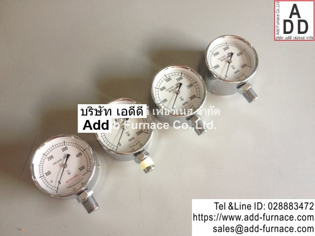 Kusaba Pressure Gauge 0to2000mmAq(9)